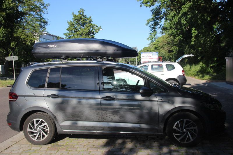 Kaiserslautern: Dachbox von Hapro 600 Liter auf einem VW Touran