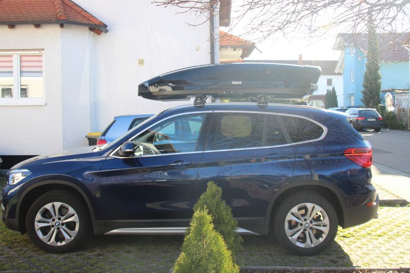 Kaiserslautern: Dachbox 640 Liter auf einem BMW X1 SUV